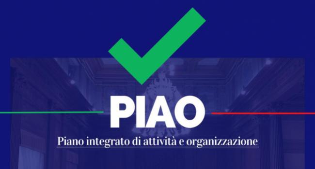 Aggiornamento della sezione del PIAO