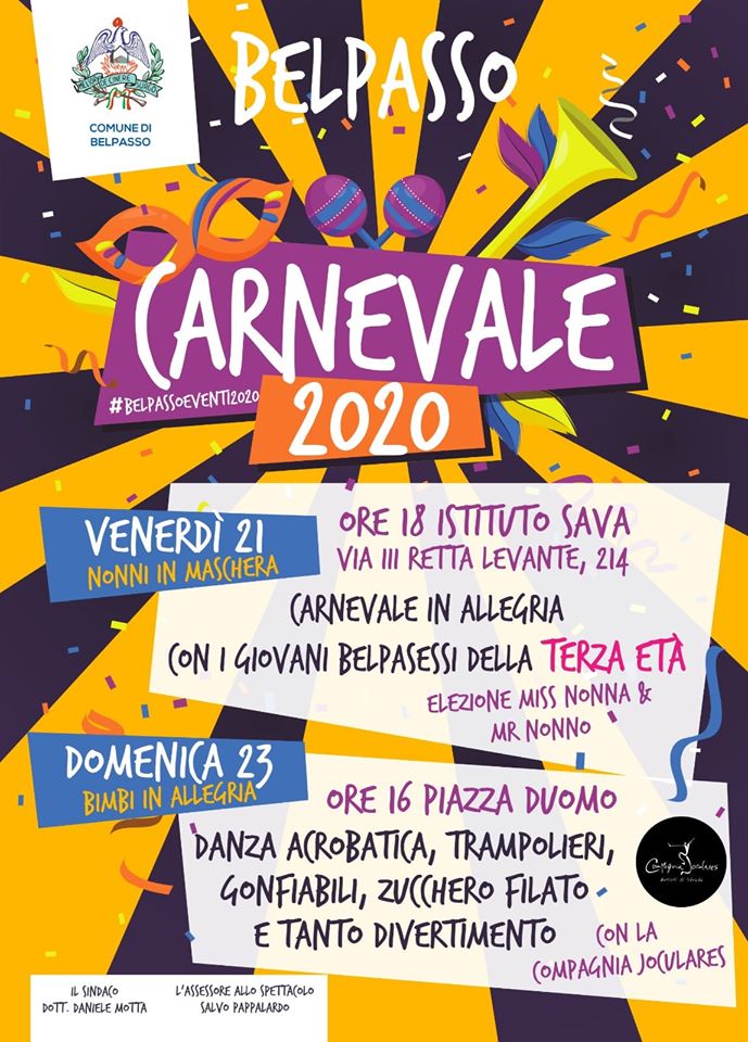 Carnevale 2020 - Giovani belpassesi della Terza età